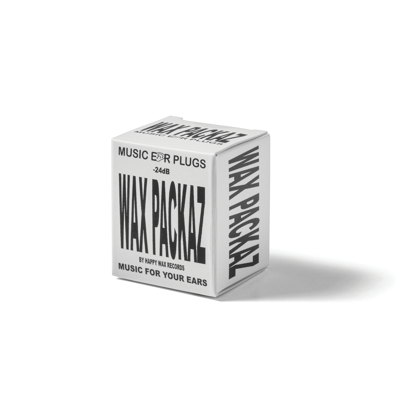 WAX PACKAZ™  Music Earplug - JET BLACK - WAX PACKAZ 