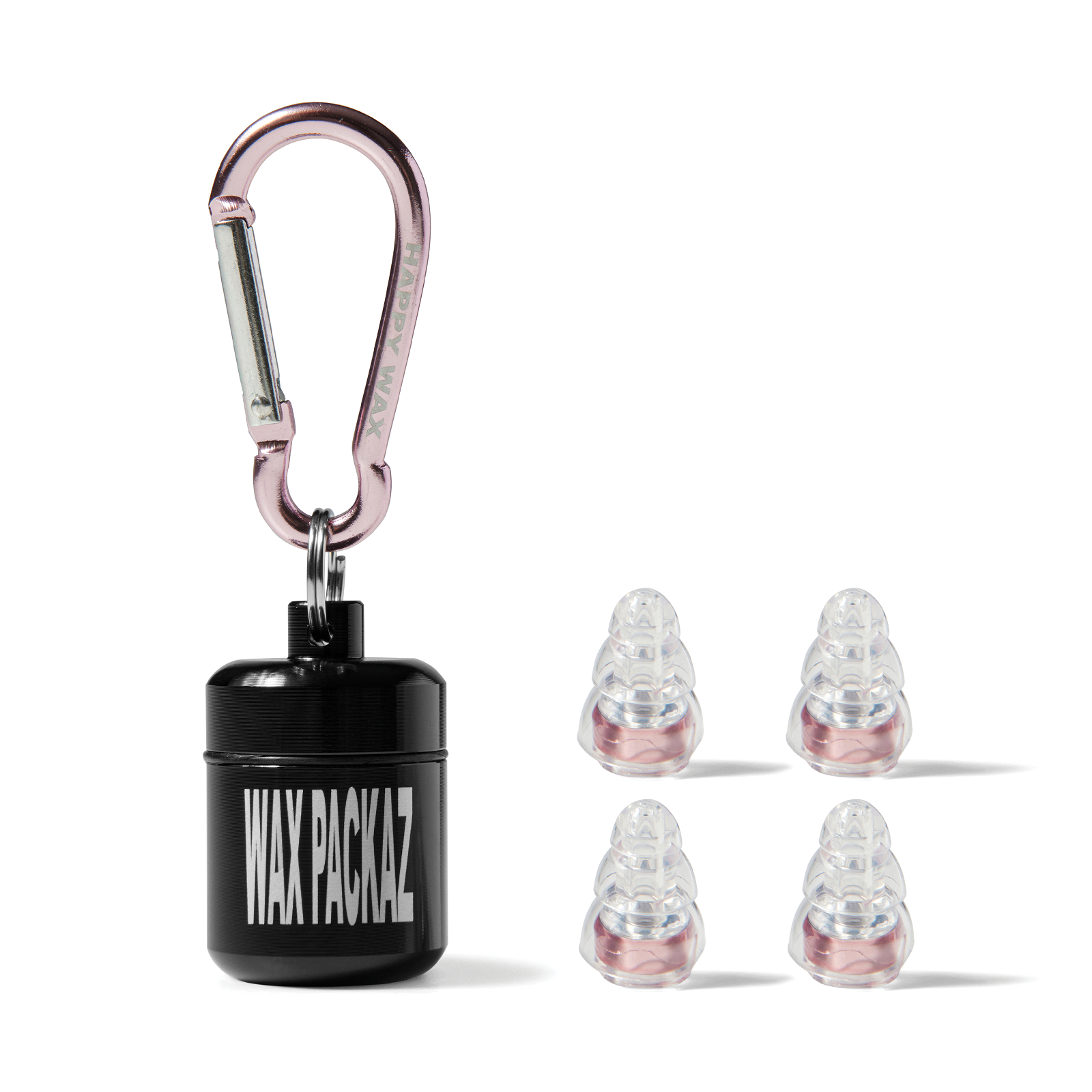 WAX PACKAZ™  Music Earplug - ROSE PINK - WAX PACKAZ 